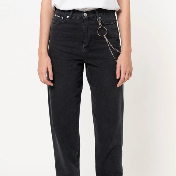 Minga London Denim - Minga London Black Mom Jeans NWT